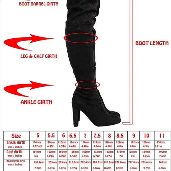 Wild Diva lounge over the knee gray boots NEW 8.5 - Picture 5 of 7